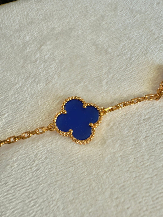 Midnight Trefoil Bracelet
