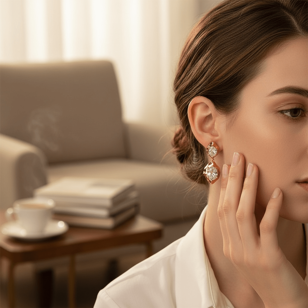 Radiant Drop Earrings