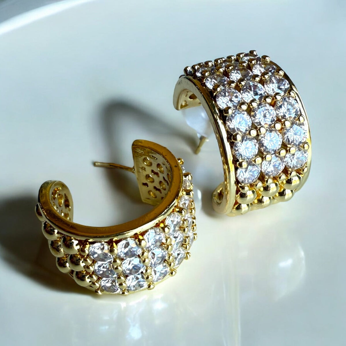 Sparkle Earrings in Gold