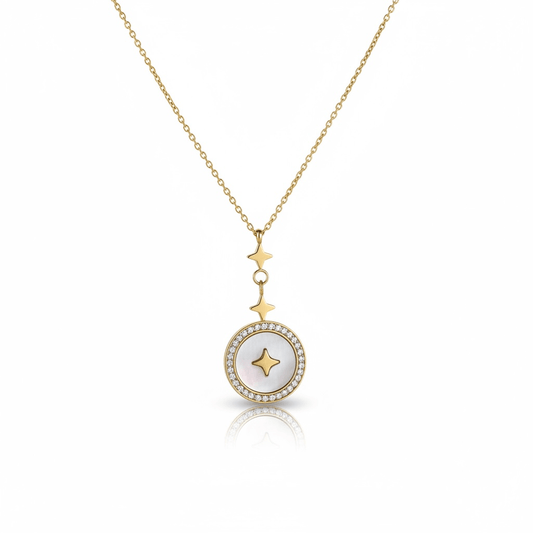 Cosmic Pearl Necklace