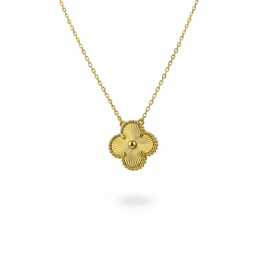 Gold Trefoil Necklace