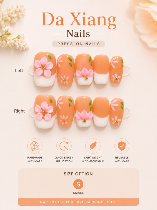 Cherry Blossom Press-On Nails
