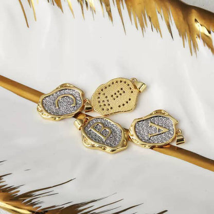 Dazzling Initial Pendants