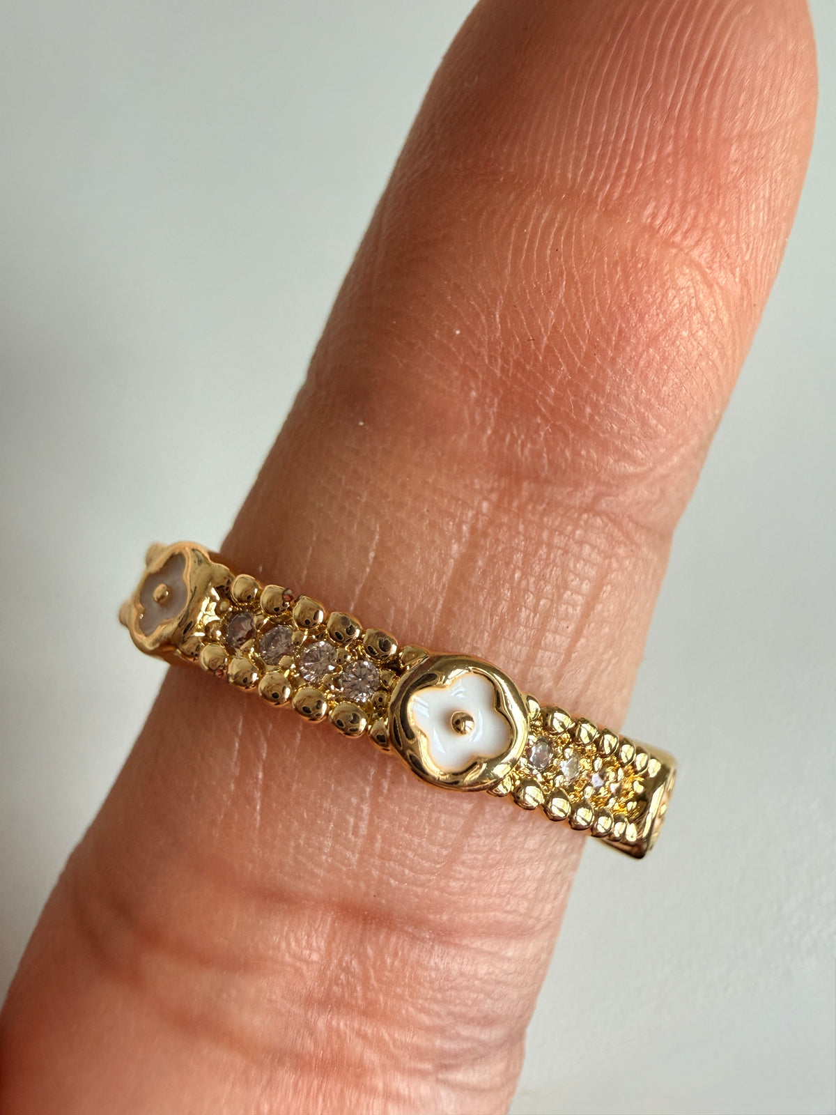 White Clover Ring