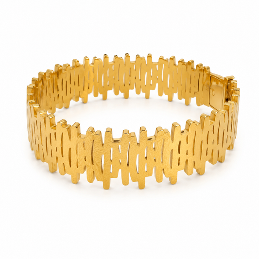 Golden Mosaic Bangle