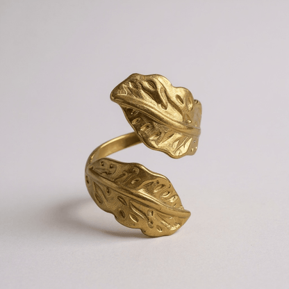 Mystic Leaf Ring