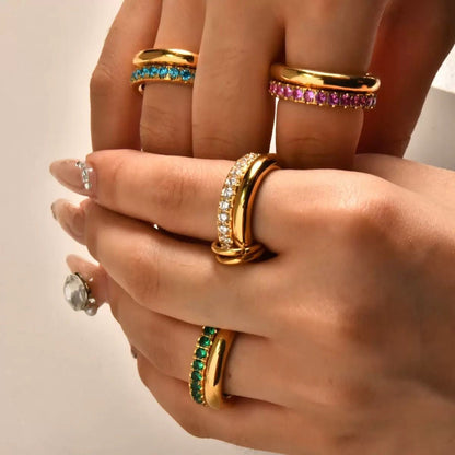 Pavé Stack Ring