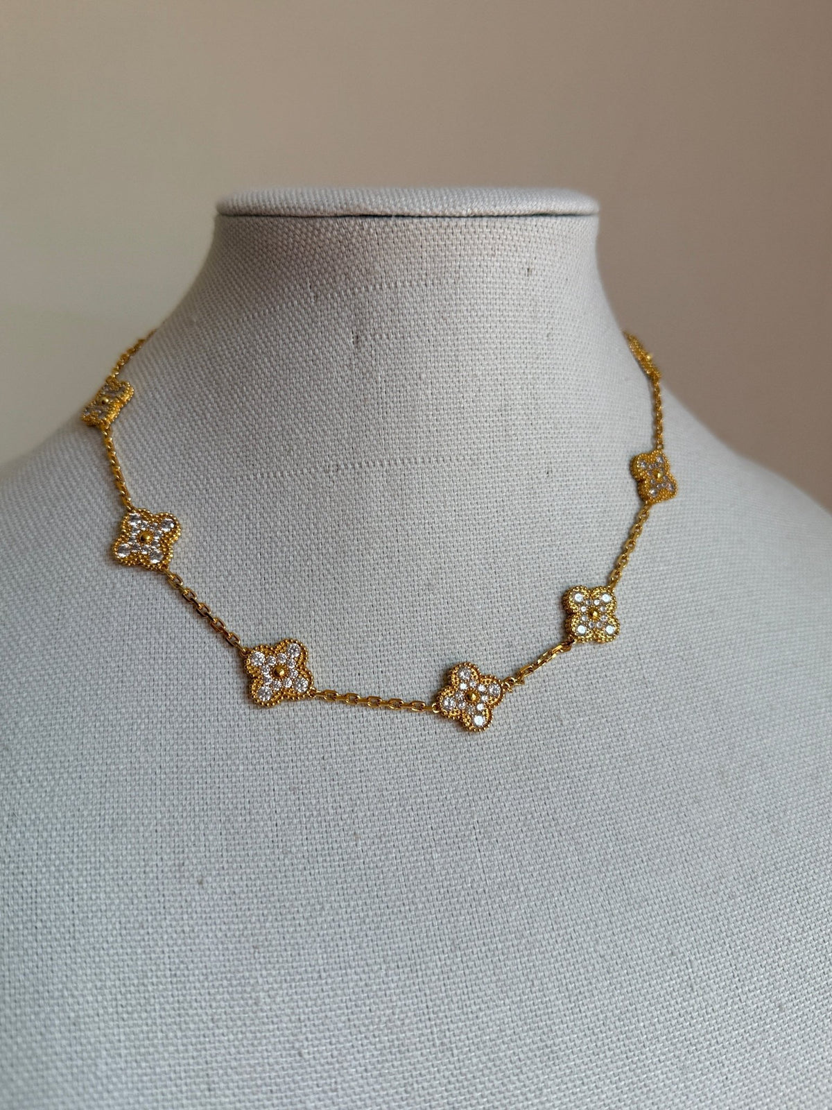 Gold Sparkle Necklace