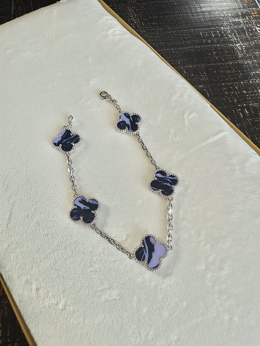 Pietersite Trefoil Bracelet