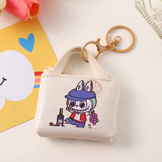 Labubu “Needs Wine” Bag Charm