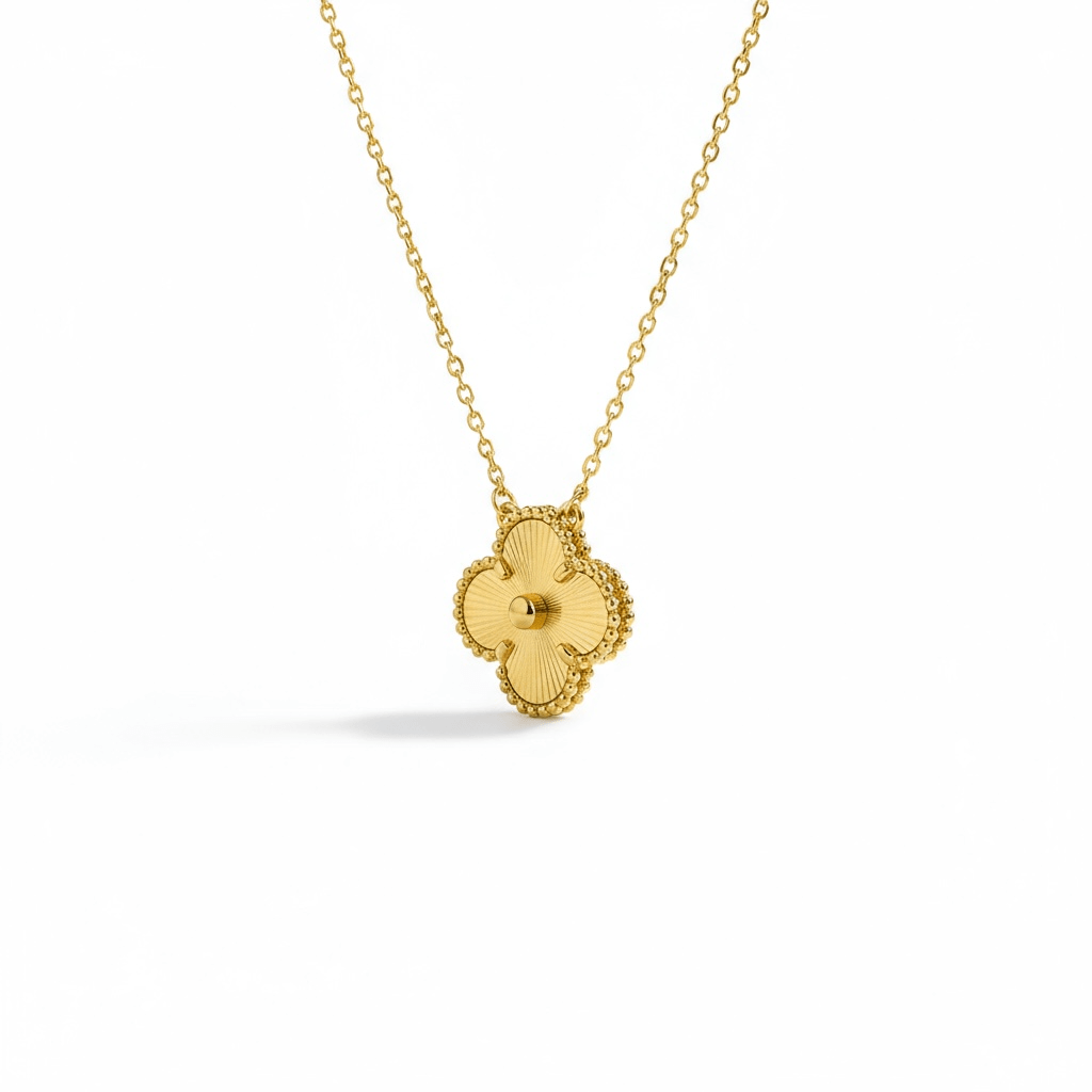 Gold Trefoil Necklace