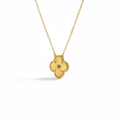 Gold Trefoil Necklace