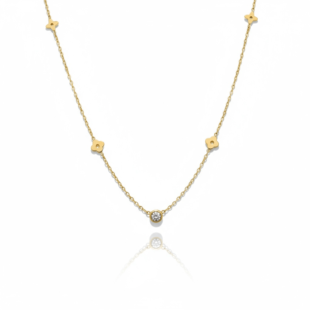 Solitaire Necklace