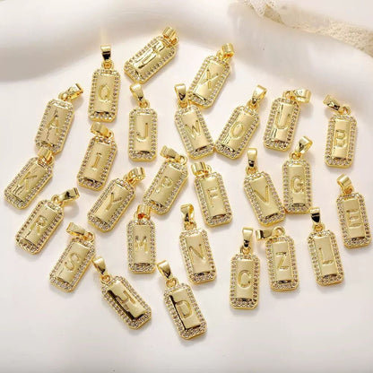Initial Bar Pendant