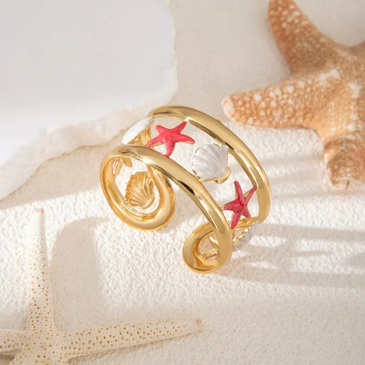 Seaside Treasures Cuff Bangle