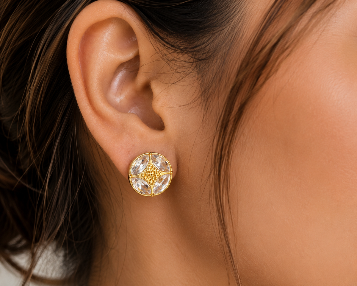 Zarina Stud Earrings