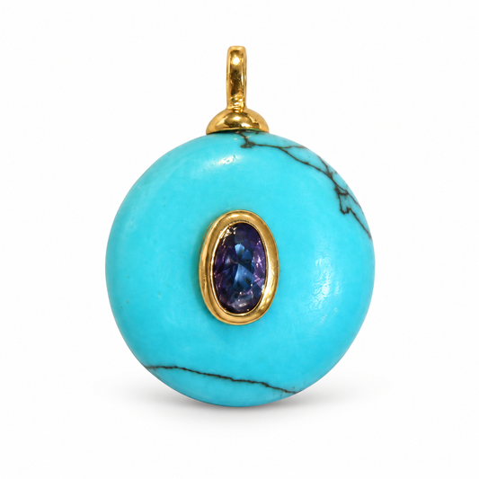 Azure Turquoise Pendant