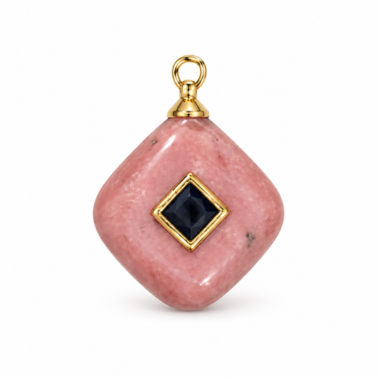 Roselle Rhodonite Pendant