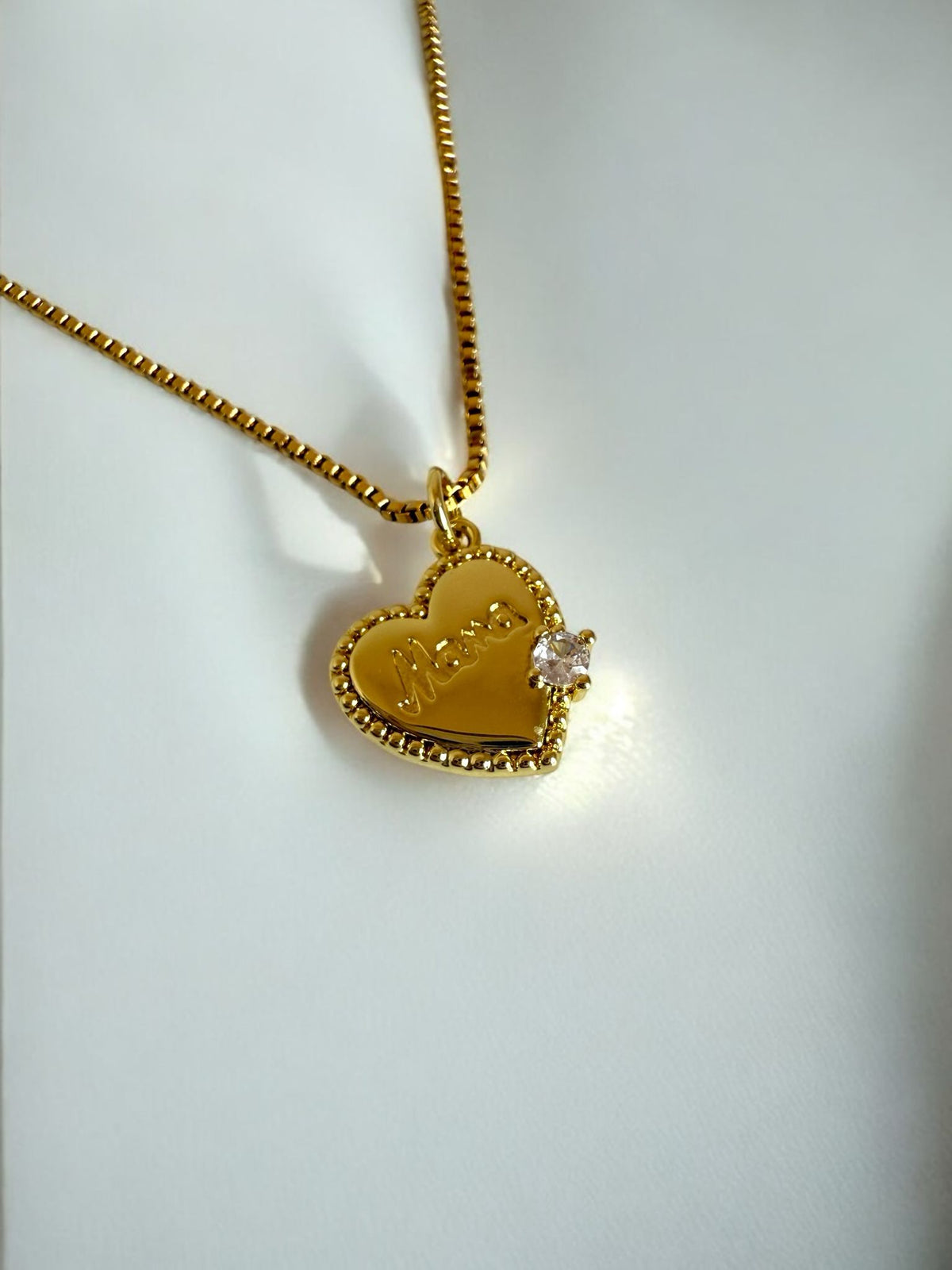 Mom's Heart Pendant