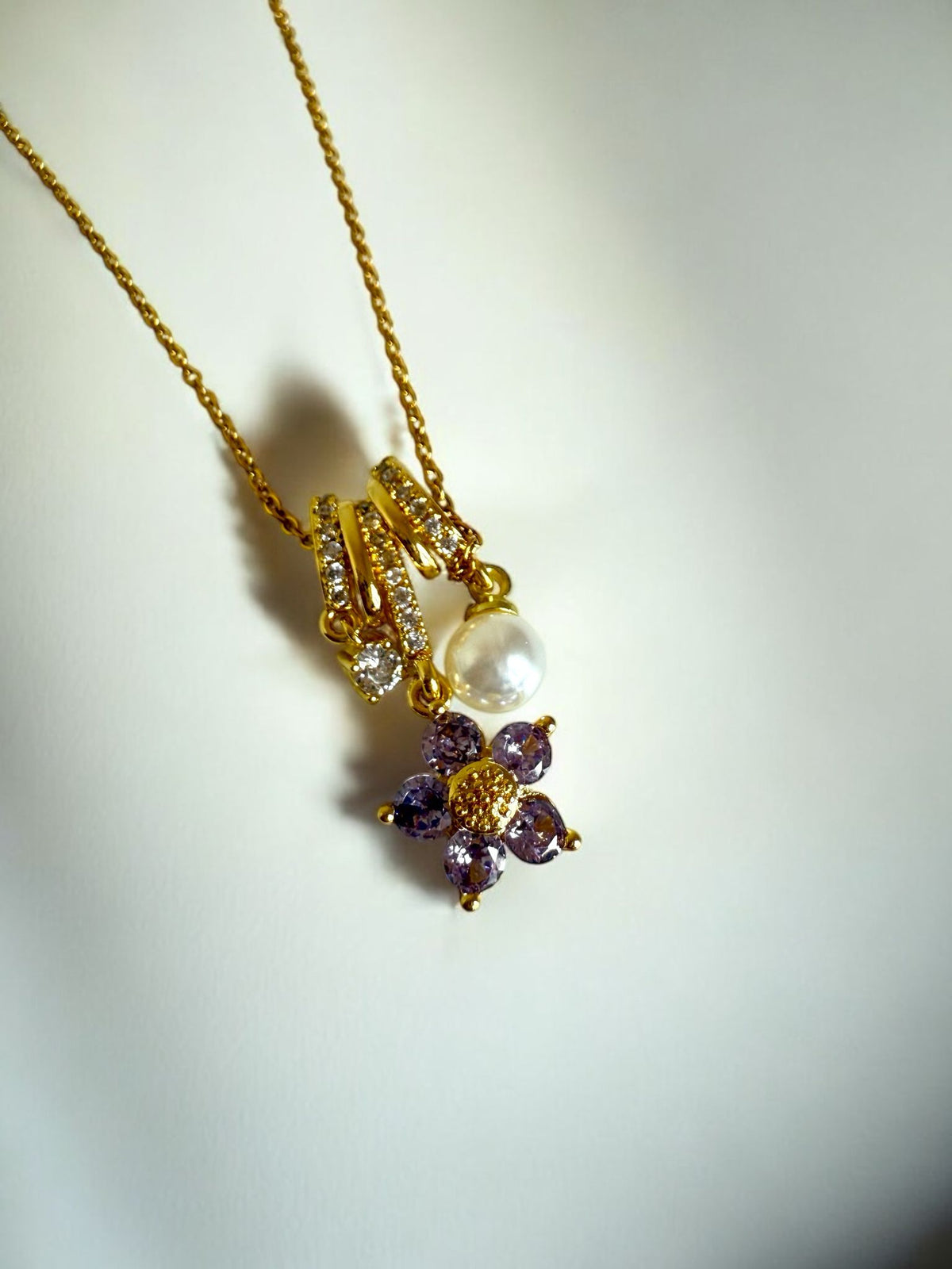 Purple Stone Pendant