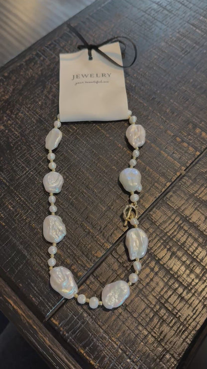 Baroque Pearl Necklace