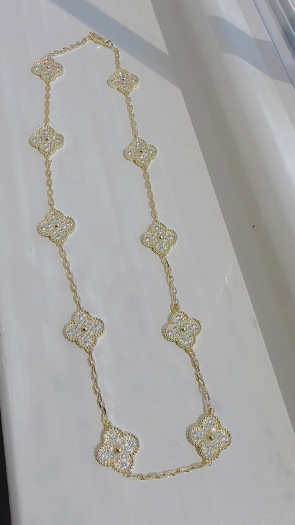 Gold Sparkle Necklace
